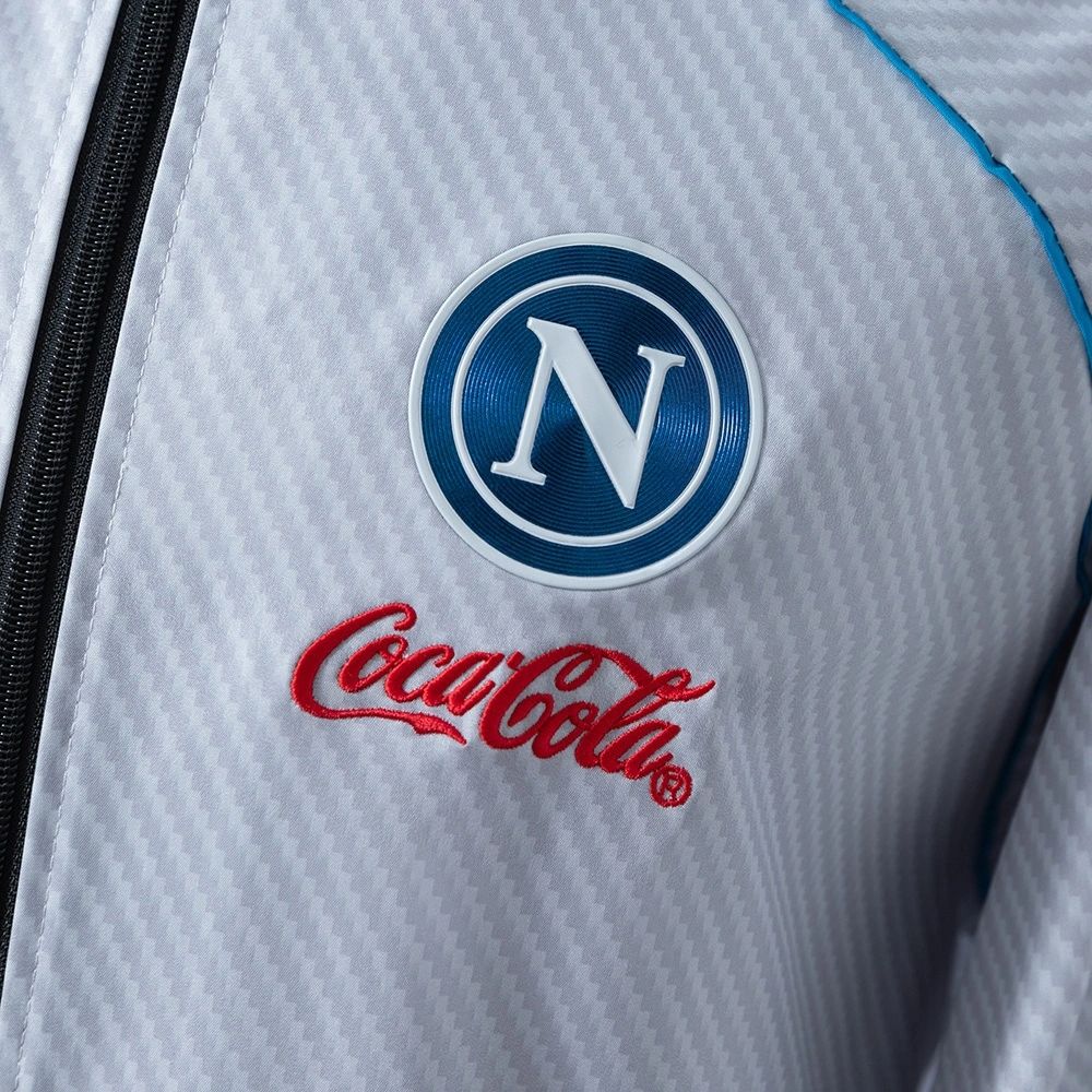2025 Napoli White Windbreaker Sport Unifom jersey Sport Unifom