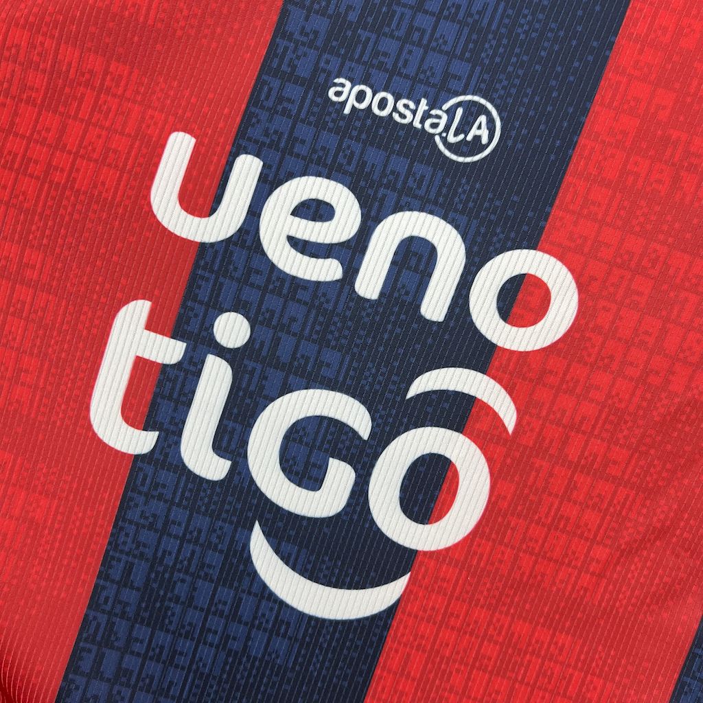 2025/26 Cerro Porteno Home Jersey Fan Version