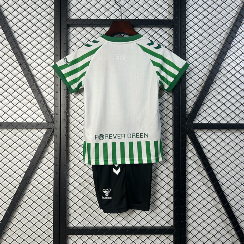 2025/26 Real Betis League Final Special Edition jersey kids Kits size: 16-28