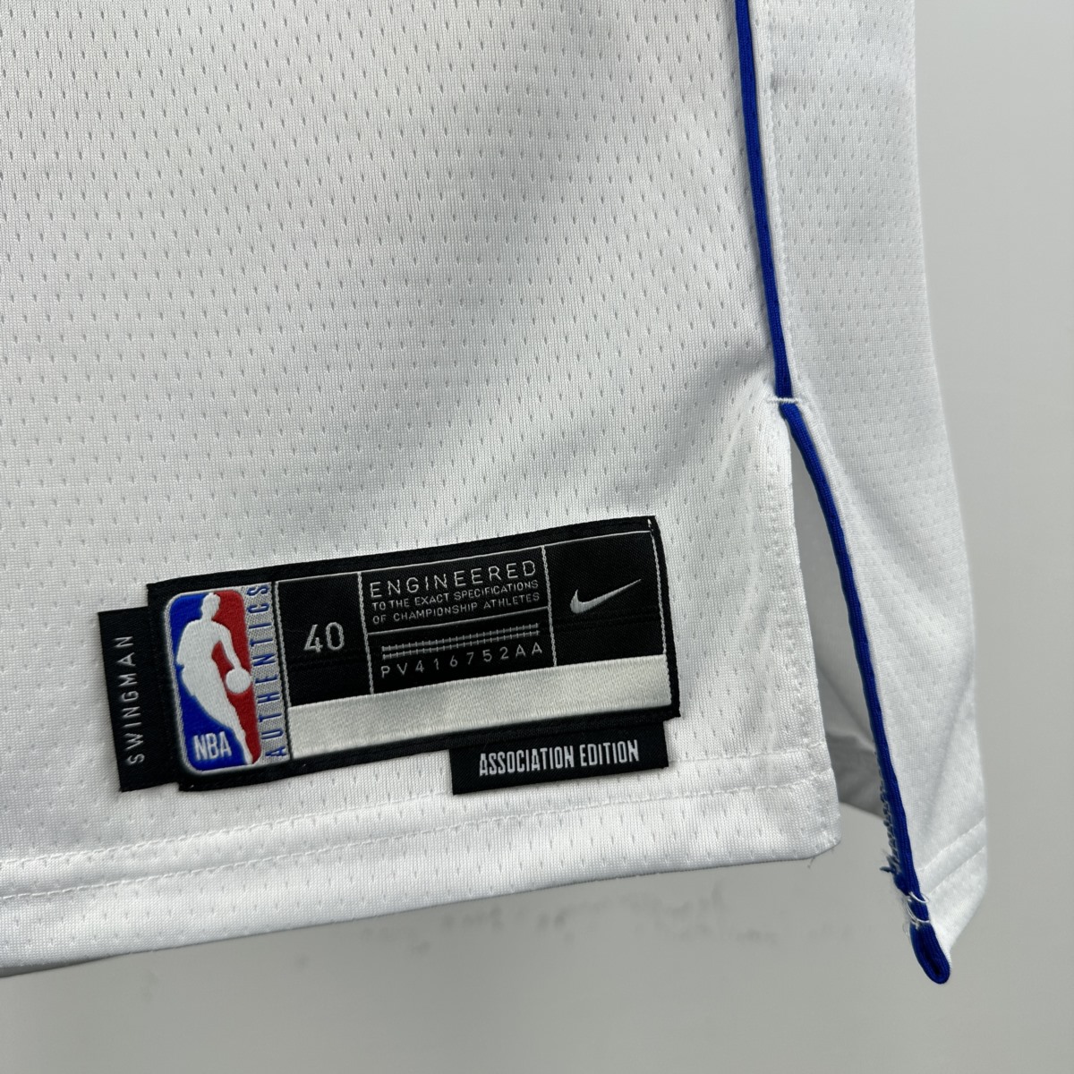 NBA Dallas Mavericks V-Neck White Jersey CHRISTIE#00 1 S-XXL