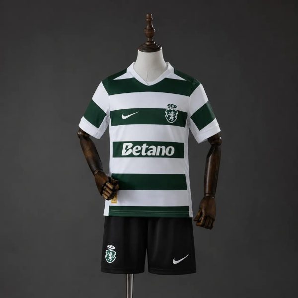 2026/27 Sporting Lisbon Home Kids Kits