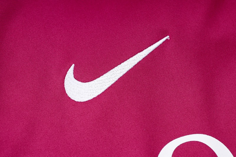 24/25 PSG Red Long-sleeved half-pull training kit Football team kit
