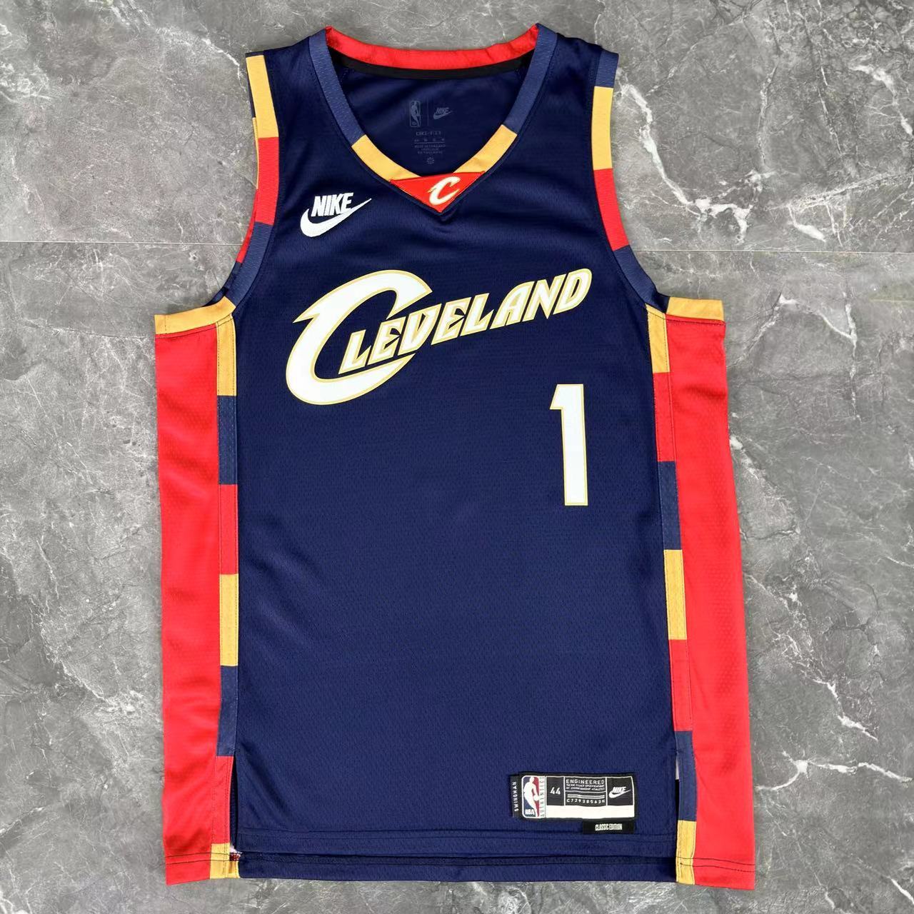 NBA Cleverland Cavaliers 2026 Vintage Style Black jersey HARDEN#1