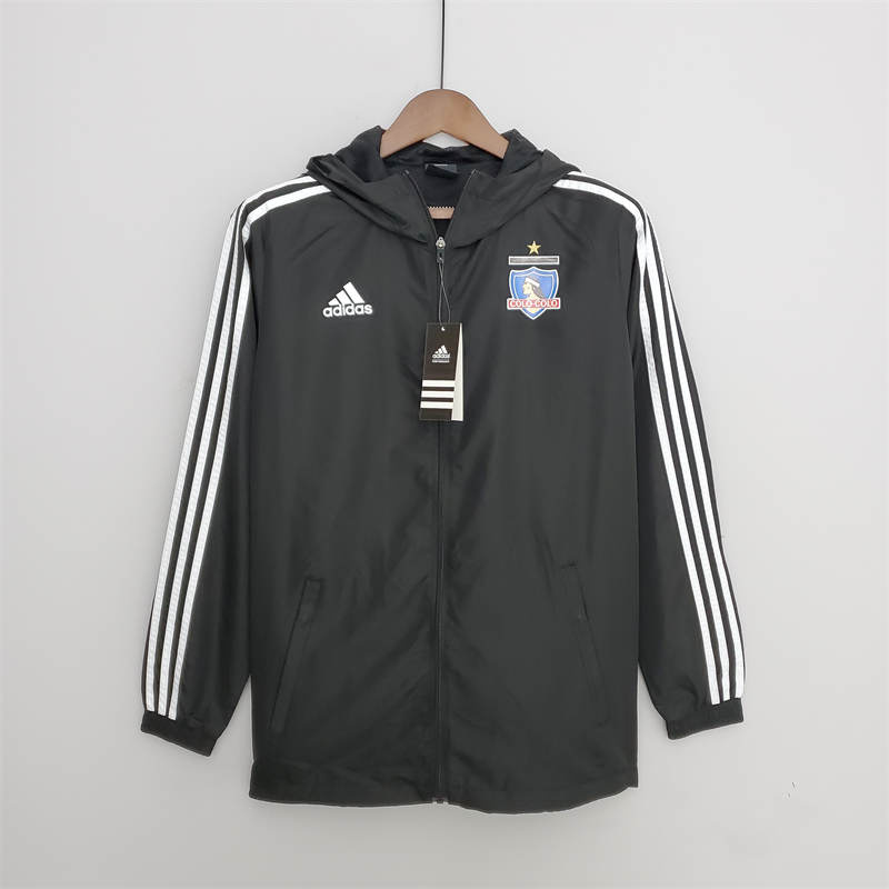 2022 Colo Colo Windbreaker Black Sport Unifom jersey Sport Unifom