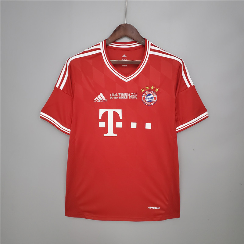 Retro Bayern Munich 13/14 Champions League Home jersey Fan Version