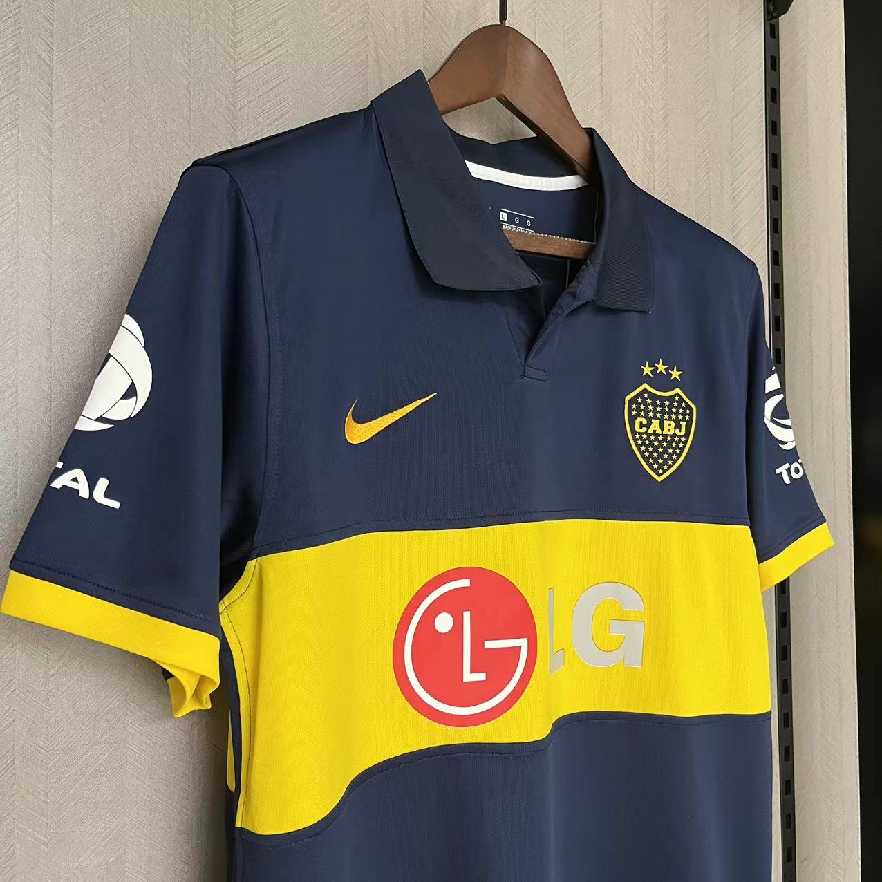Retro Boca Juniors 09/10 Home jersey Fan Version