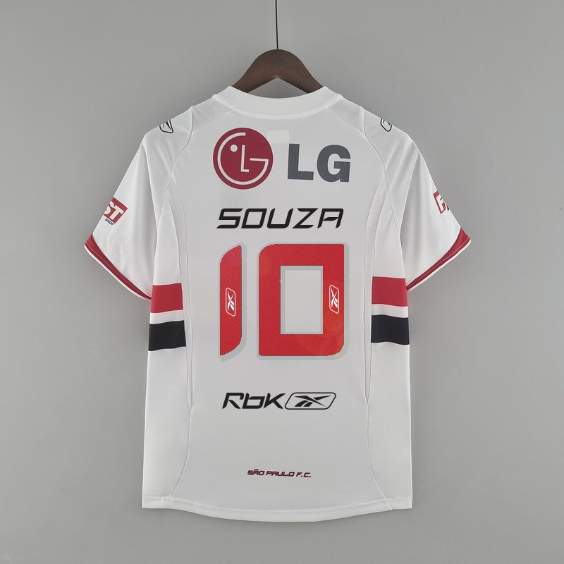 Retro 2006 sao paulo home jersey Fan Version