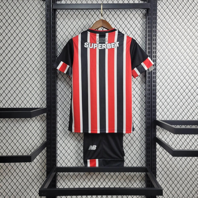 24/25 kids kits sao paulo away jersey size: 16-28