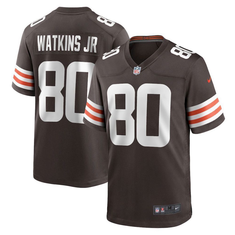 NFL Cleveland Browns Jeysey WATKINS JR #80