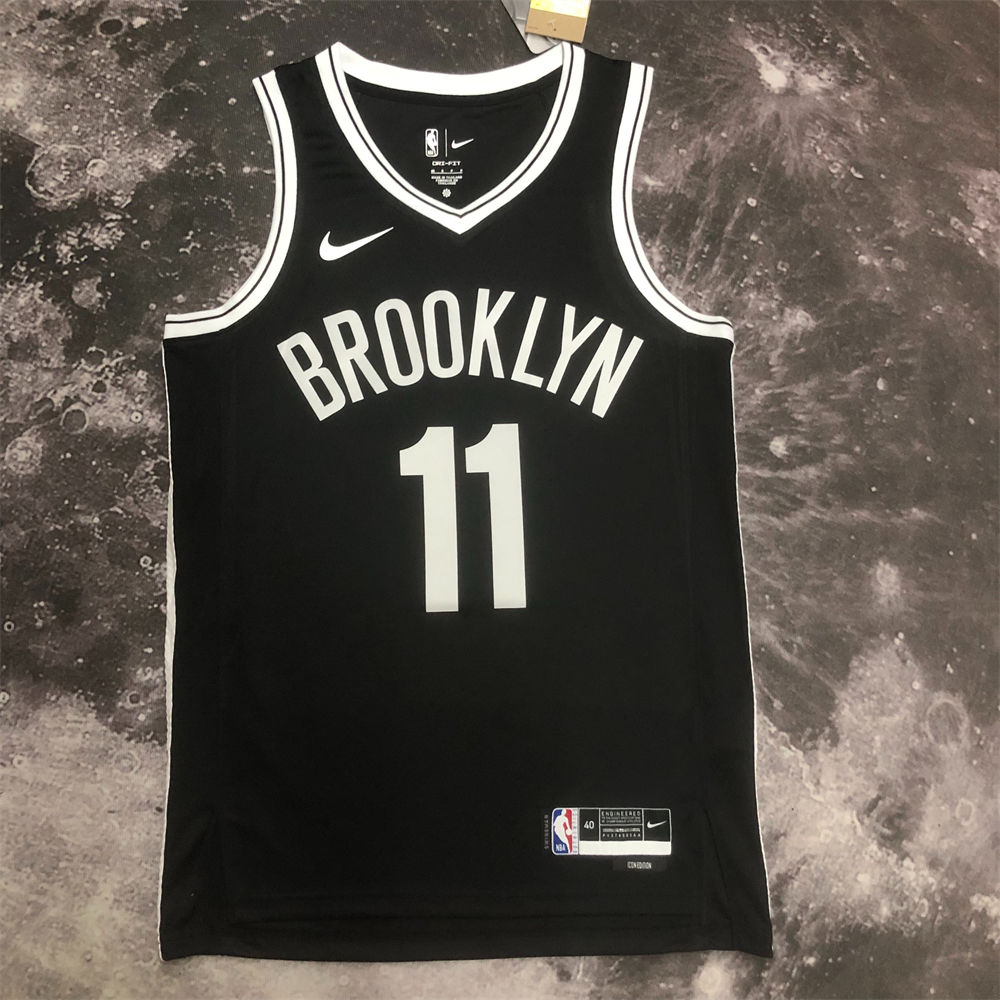 NBA Brooklyn Nets 2022/23 Black Icon Edition Swingman Jersey S-XXL