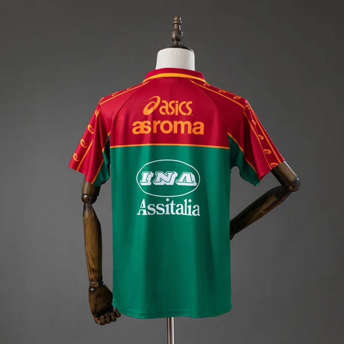 Retro AS Roma 1995/96 Pre-Match Jersey Fan Version