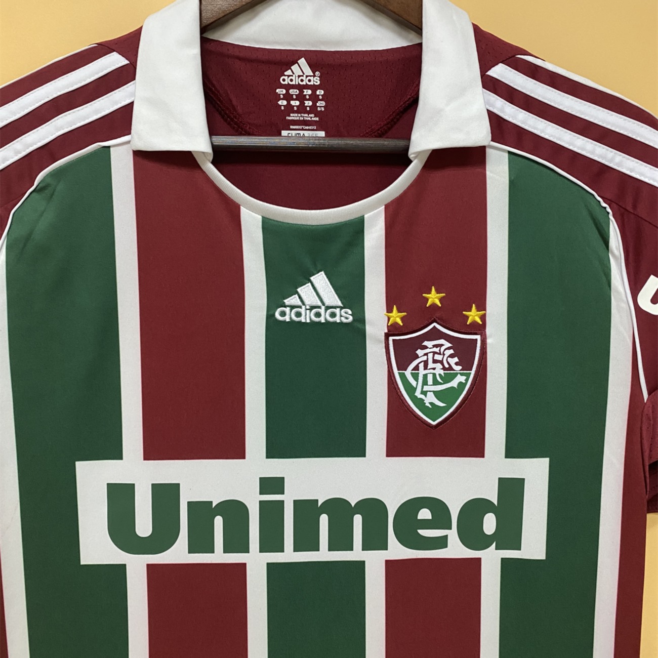 Retro 2008/09 Fluminense Home jersey Fan Version
