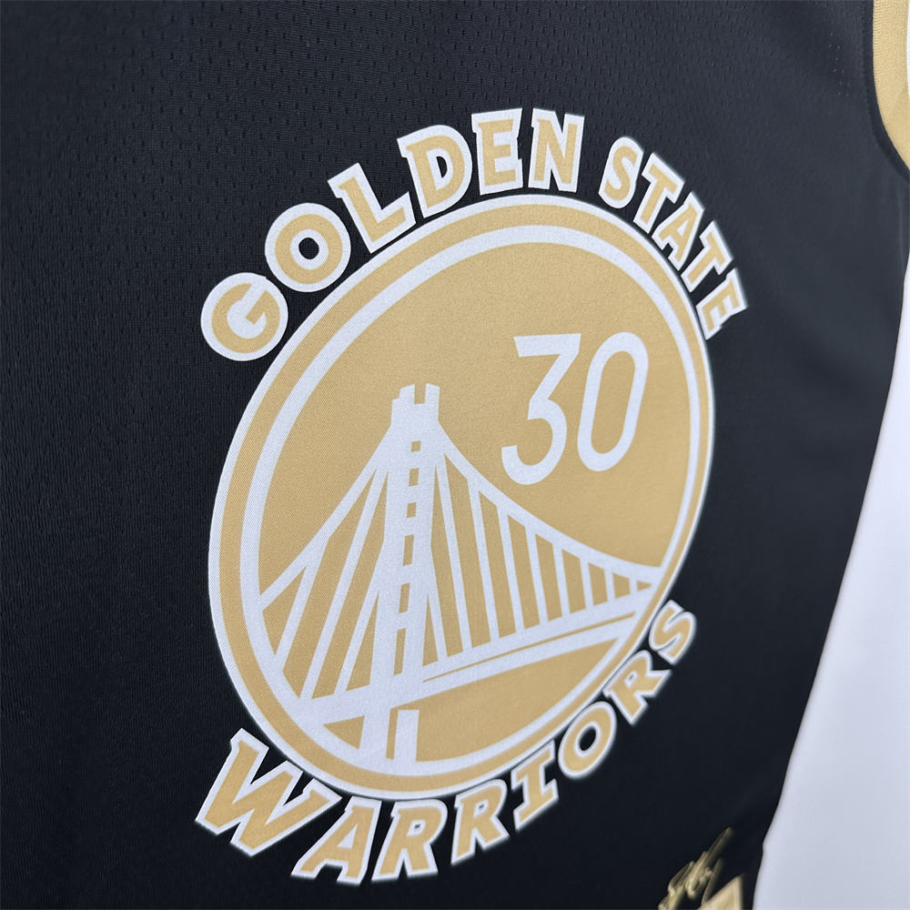 NBA Golden State Warriors 2024 Honor Edition Black Jersey CURRY#30 S-XXL