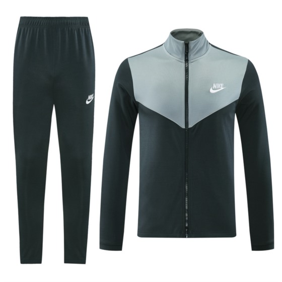 2024 Nike Deep Grey Jacket Training Suit Set Football Team Shirt Sports Fashion