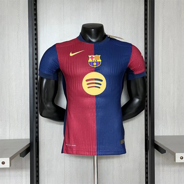 24/25 Barcelona Home Jersey Player Version