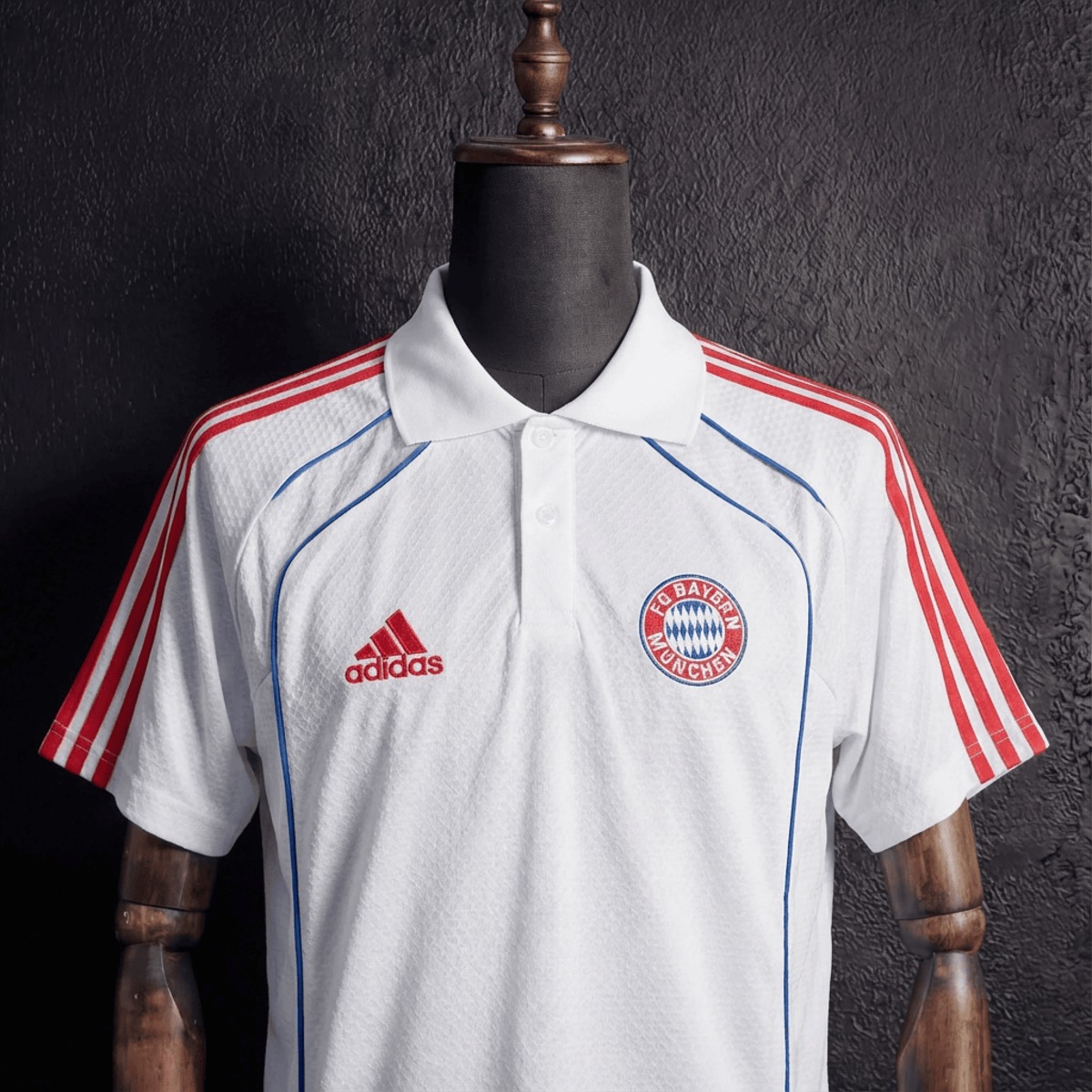 2025/26 Bayern Munich Training White Polo Fan Version
