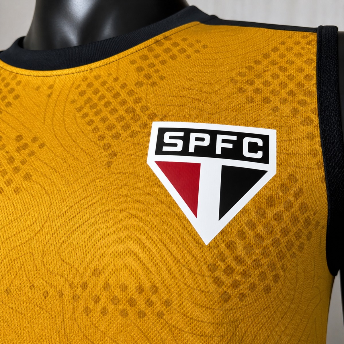 2026/27 Sao Paulo Training Yellow Vest Fan Version