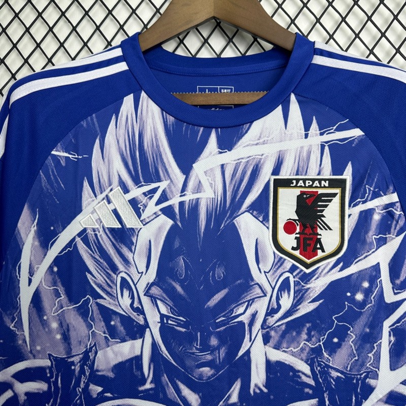 2025/26 Japan Anime Dragon Ball Special Edition Blue Jersey Fan Version