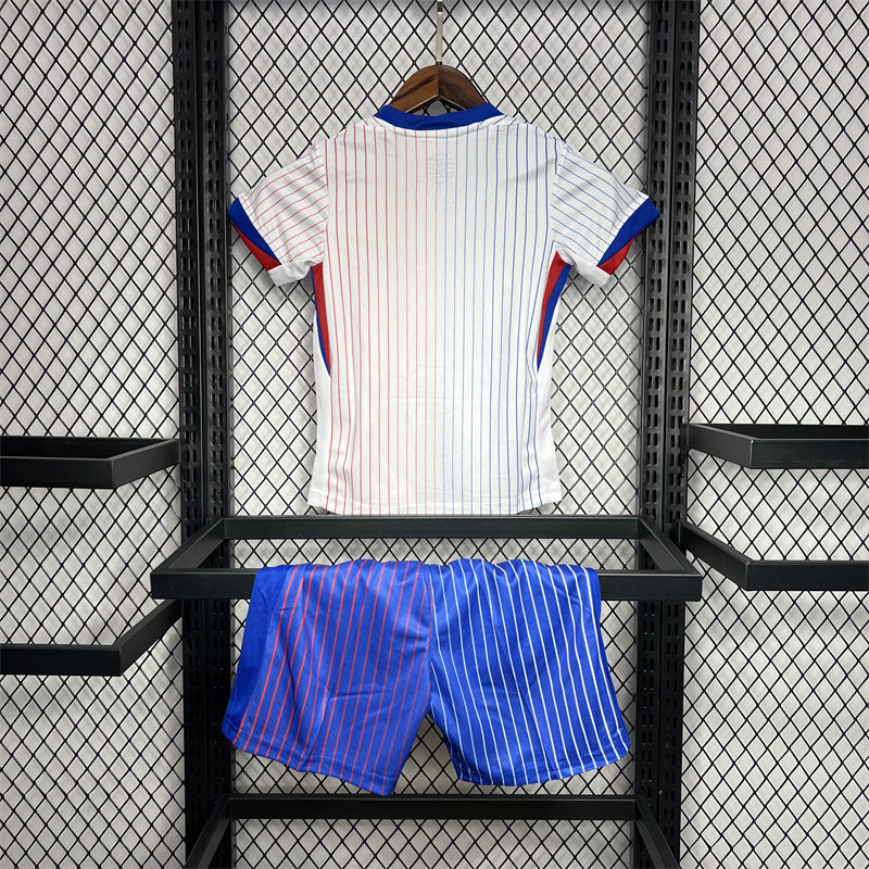 2024/25 France Euro Away jersey Kid Kits Size 16-28