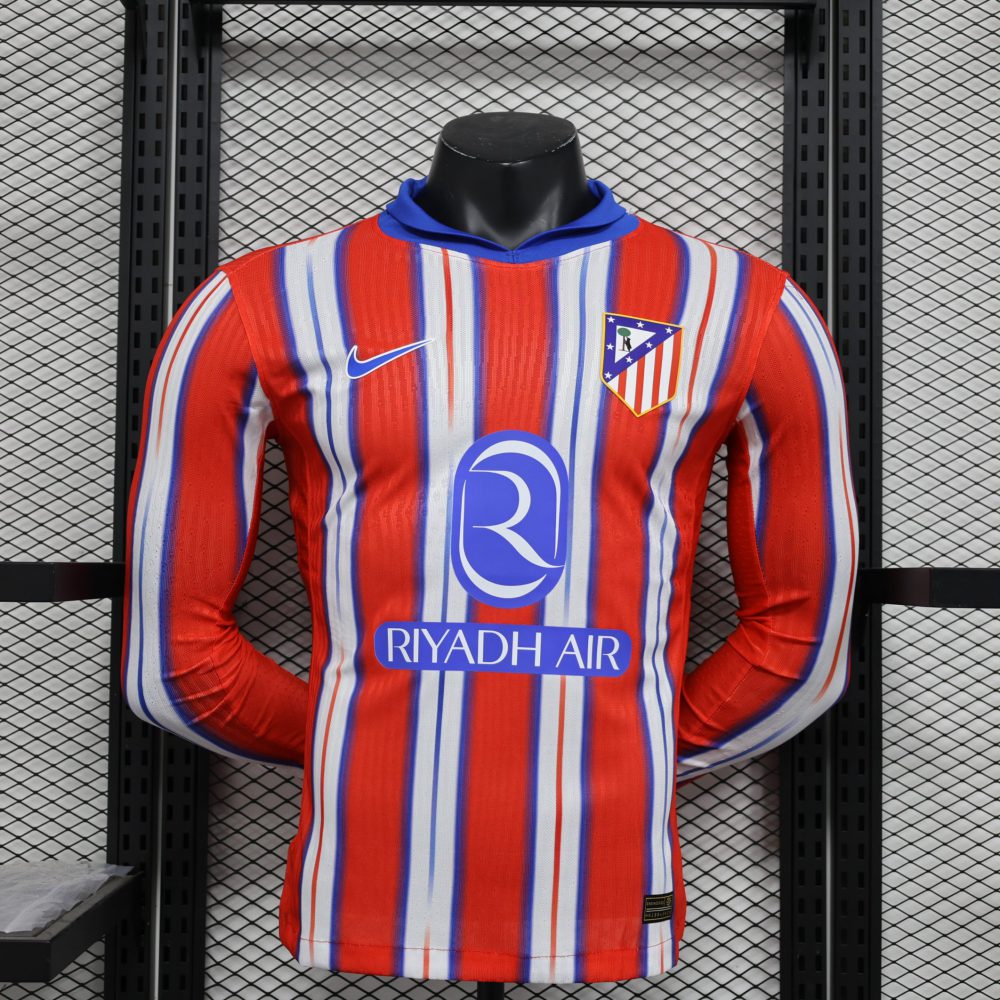 24/25 Atletico Madrid Home Jersey Player Version