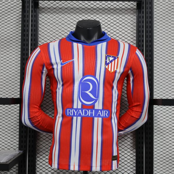 24/25 Atletico Madrid Home Jersey Player Version
