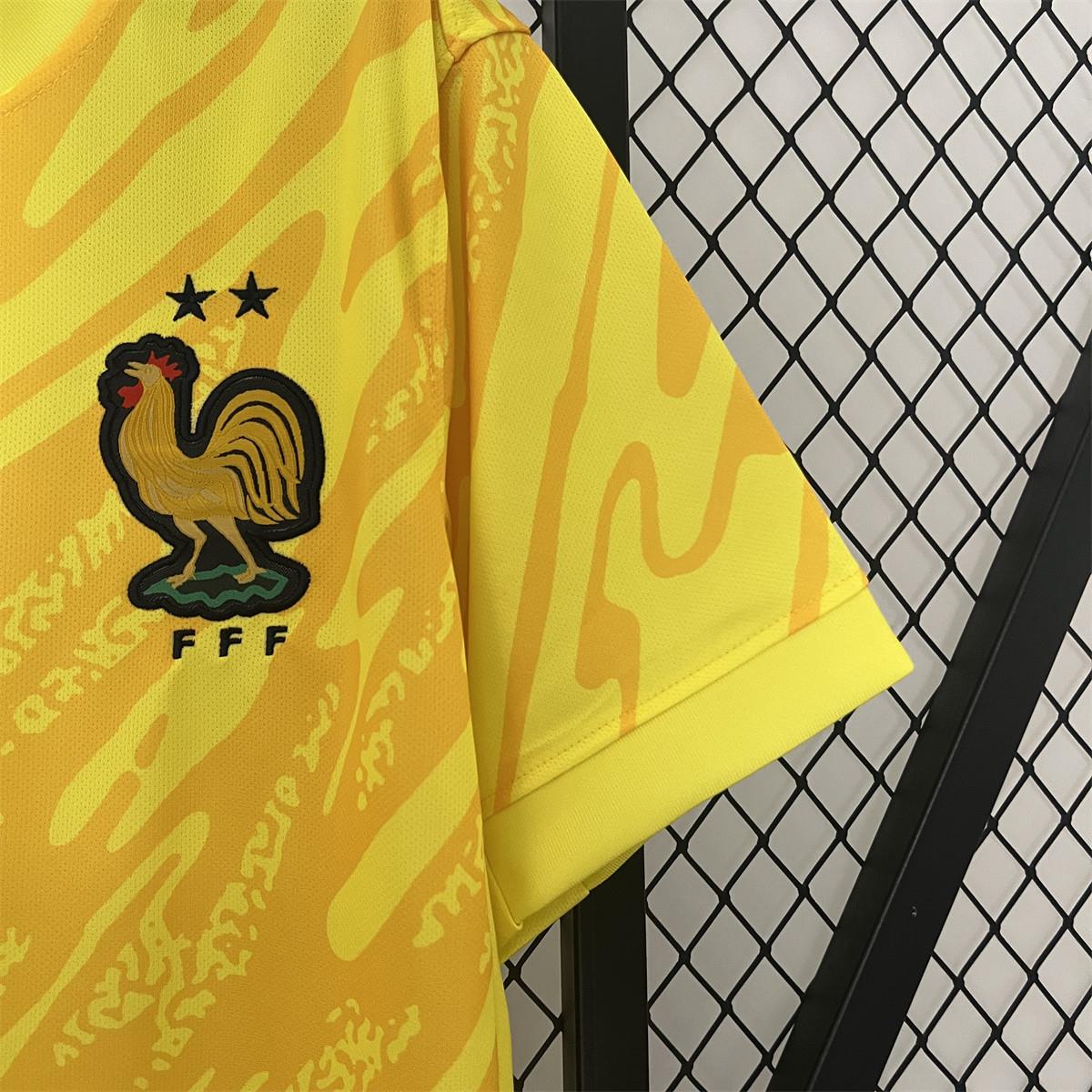 2024/25 France Euro Goalkeeper uniform Jersey Fan Version