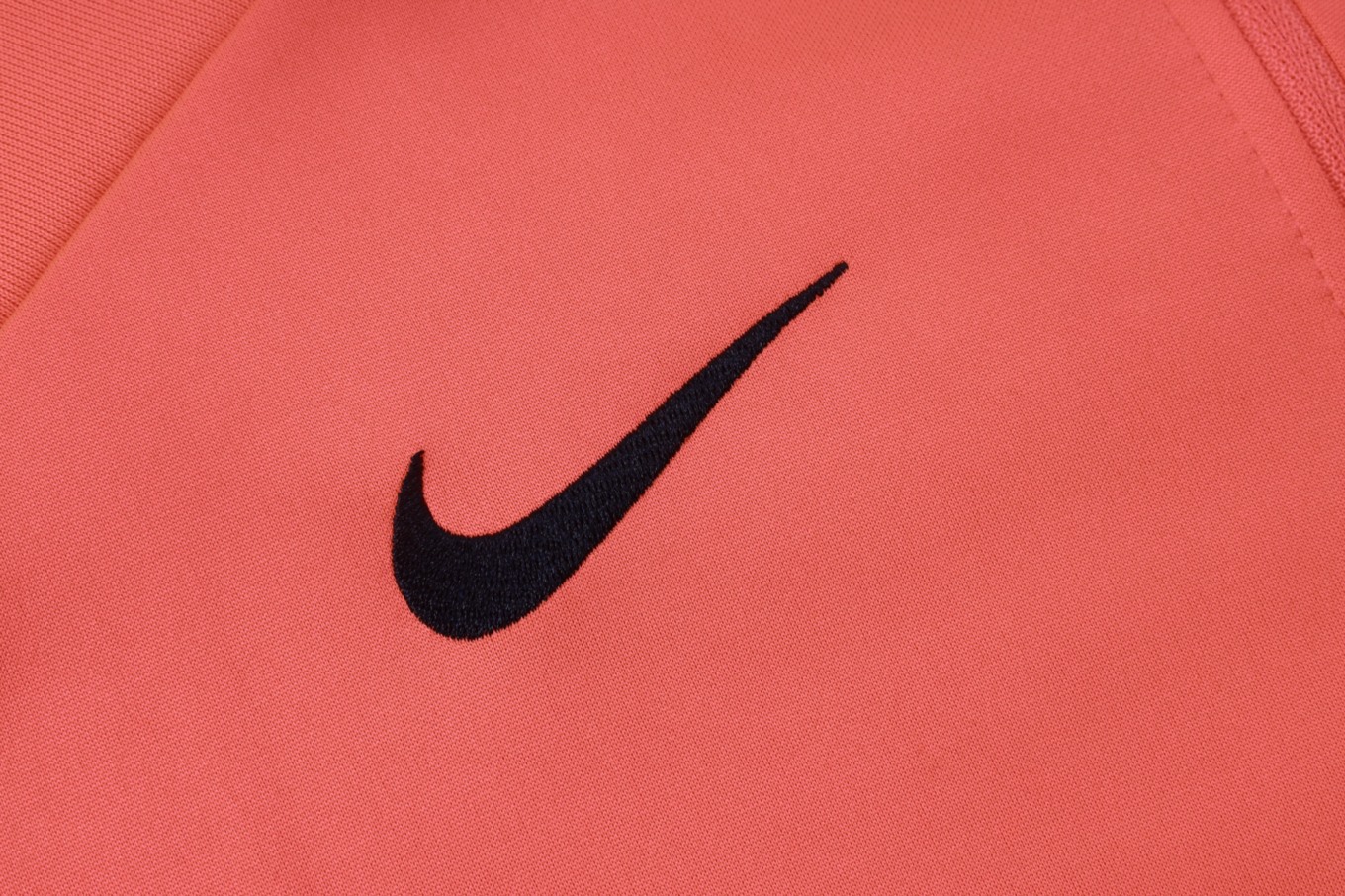 202526 Barcelona Orange Long-sleeved half-pull training kit Football team kit