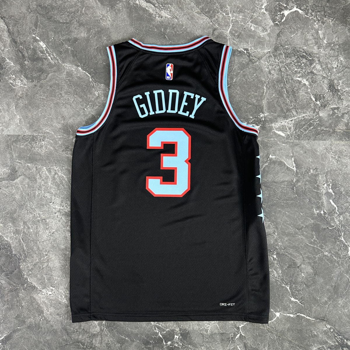 NBA Chicago Bulls 2026 City Edition Black Jersey GIDDEY#3