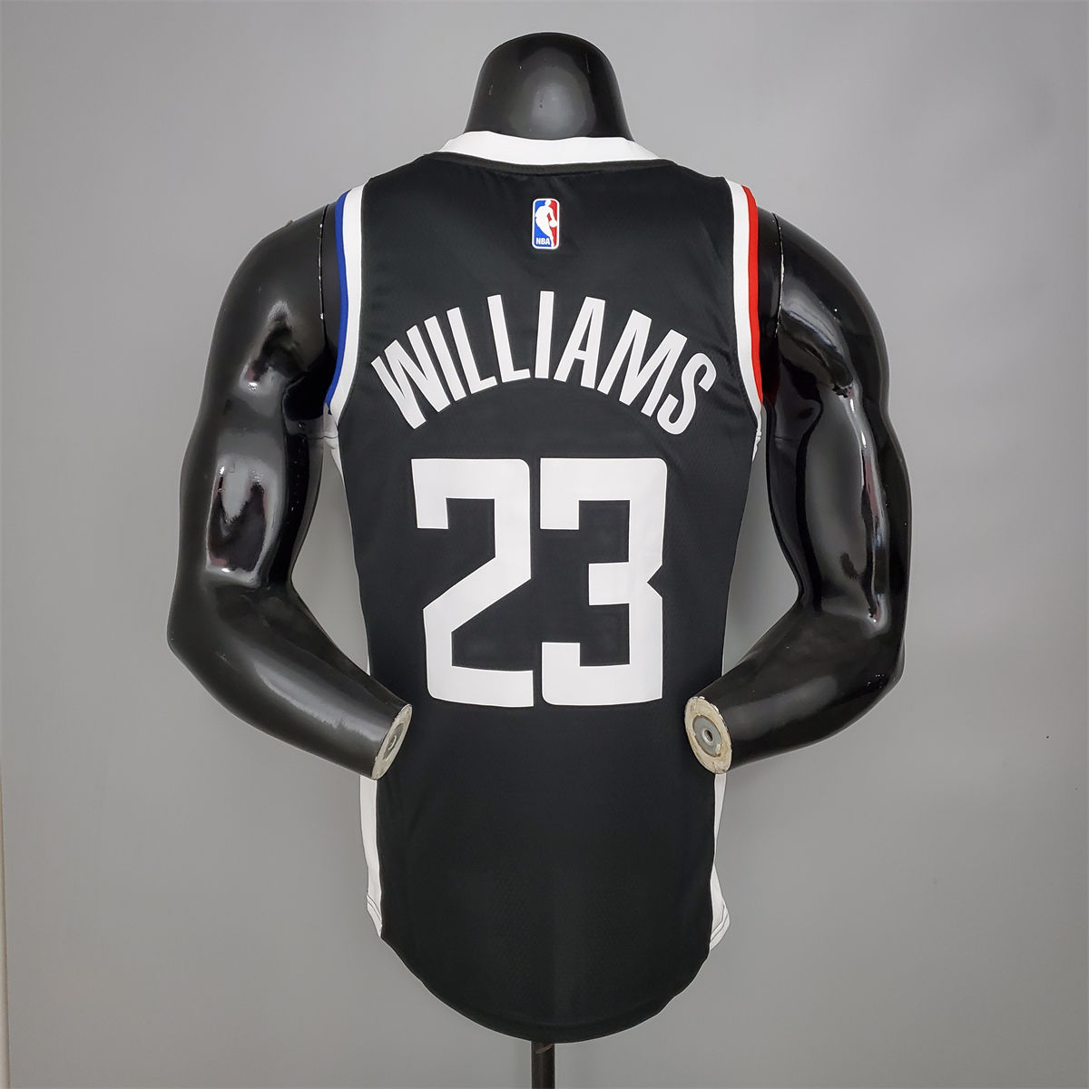 NBA Los Angeles Clippers V-Neck Black Jersey WILLIAMS#23 S-XXL