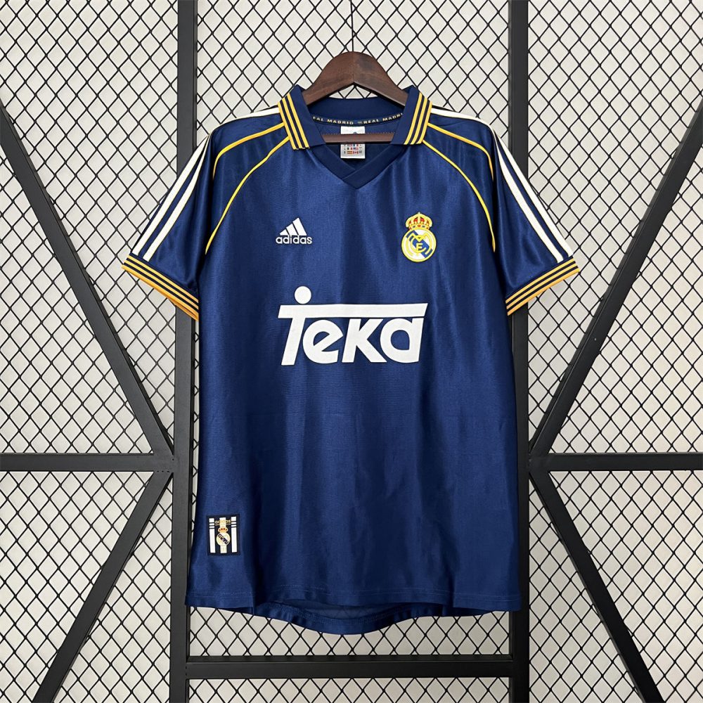 Real Madrid Retro 98/00 Third Away jersey Fan Version