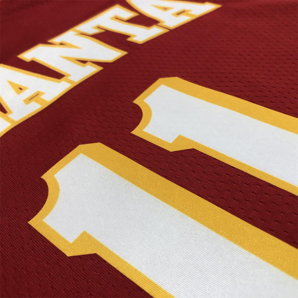 NBA Altanta Hawks Round Neck Red Jersey YOUNG#11 S-XXL