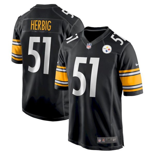 NFL Pittsburgh Steelers Jeysey HERBIG # 51