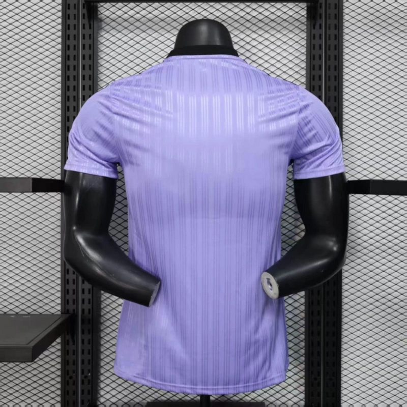 25/26 Adidas Trefoil casual Purple jersey Player Version