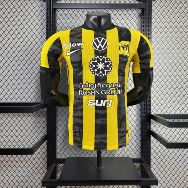 2025/26 Al-Ittihad Jeddah Home Jersey – Player Version (BALIEJIN)