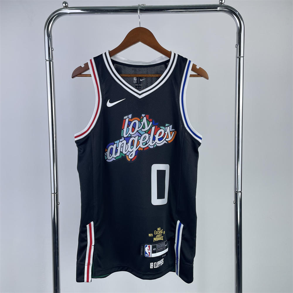 NBA Los Angeles Clippers Jersey WESTBROOK#0 S-XXL