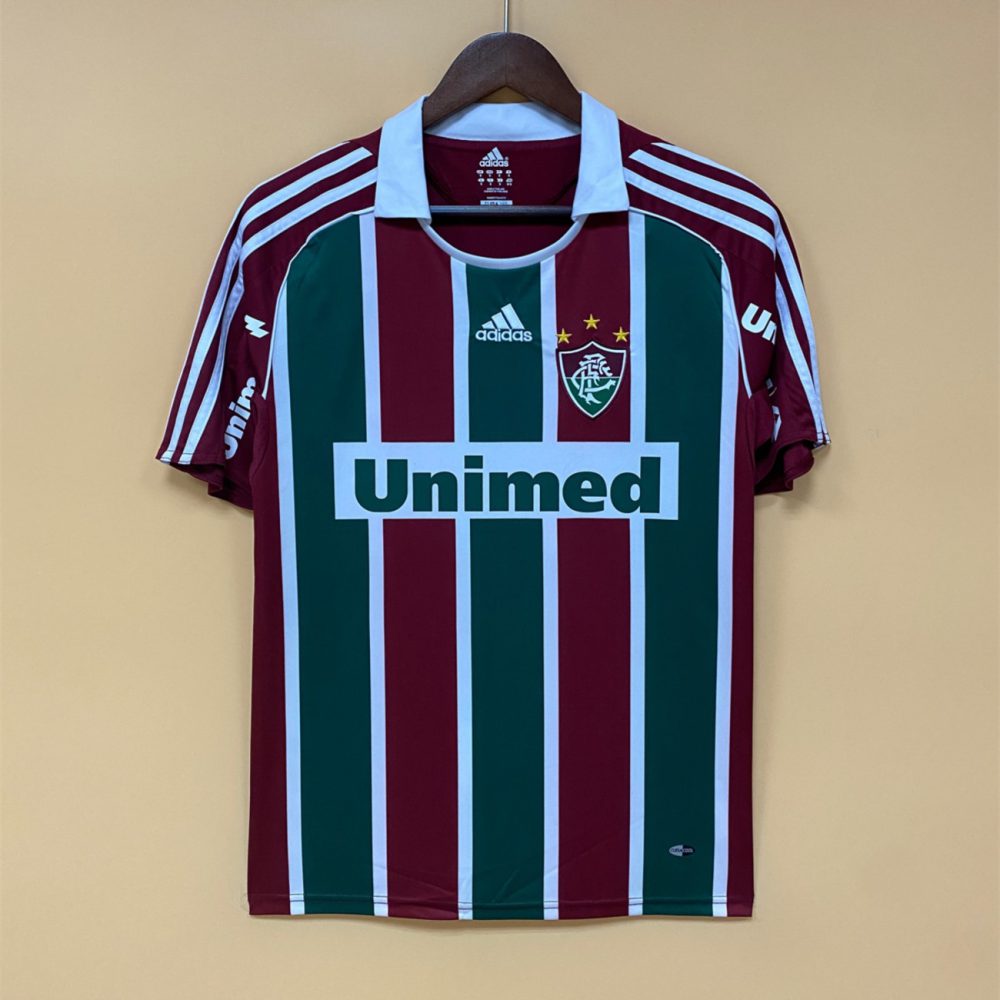 Retro 2008/09 Fluminense Home jersey Fan Version