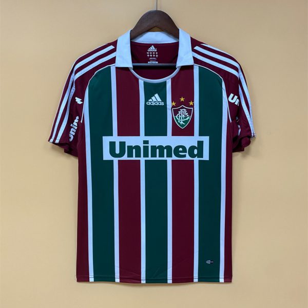 Retro 2008/09 Fluminense Home jersey Fan Version