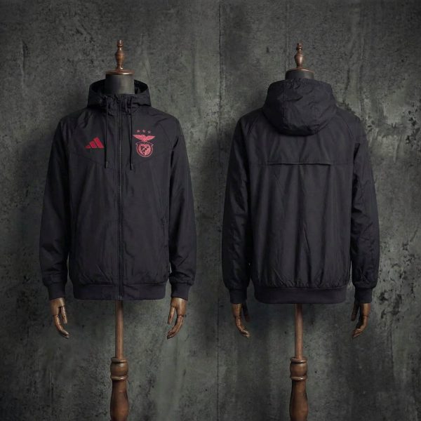 2026/27 Benfica Black Windbreaker Sport Unifom