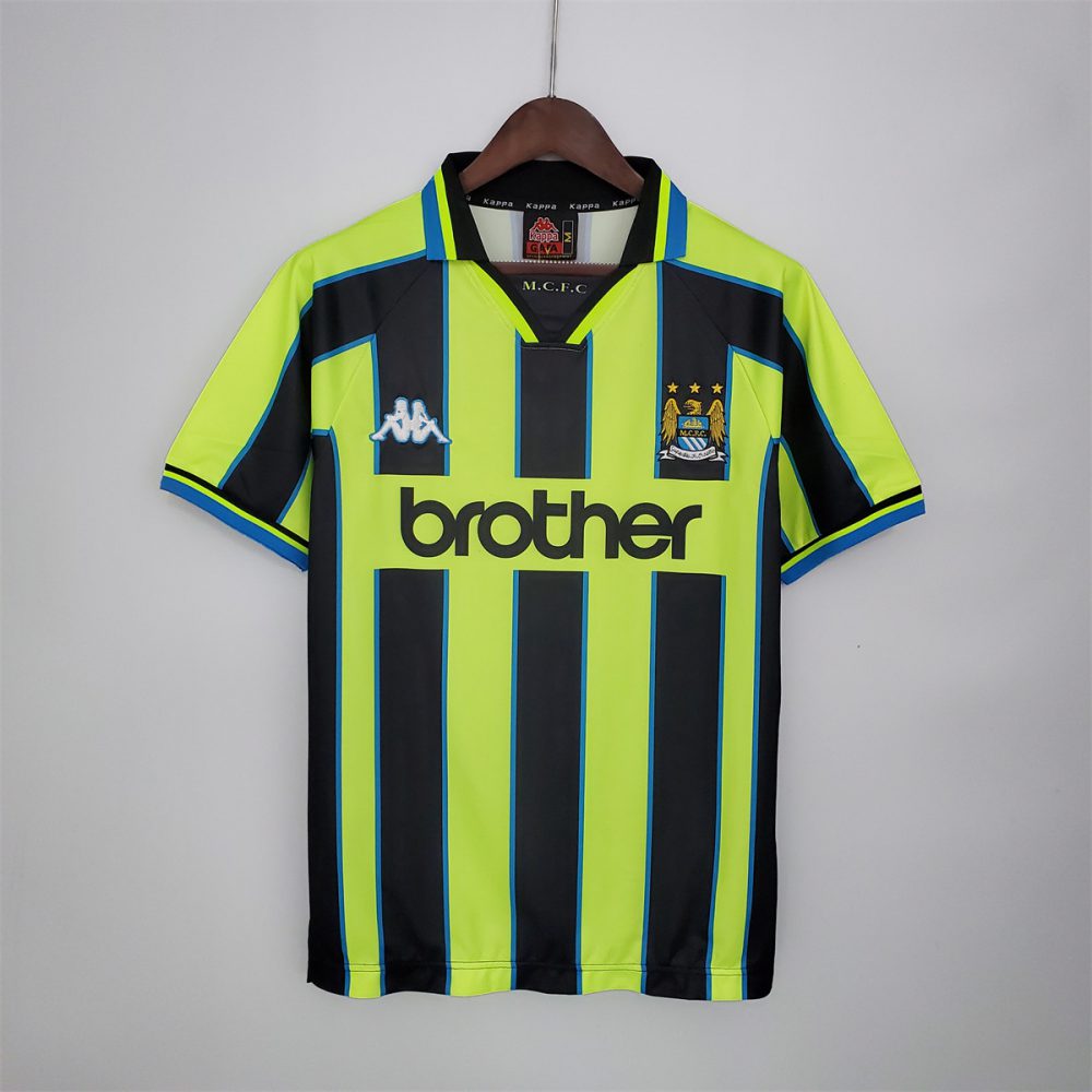 Retro Manchester City 98/99 away jersey Fan Version