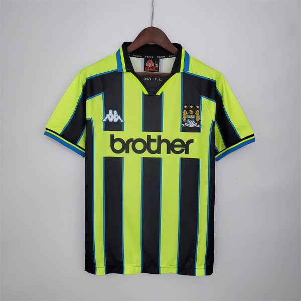 Retro Manchester City 98/99 away jersey Fan Version