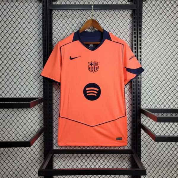 2025-26 Barcelona Second Away Jersey – Fan Version
