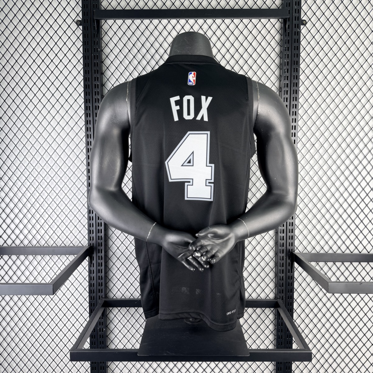 NBA San Antonio Spurs 2026 City Edition Black jersey FOX#4