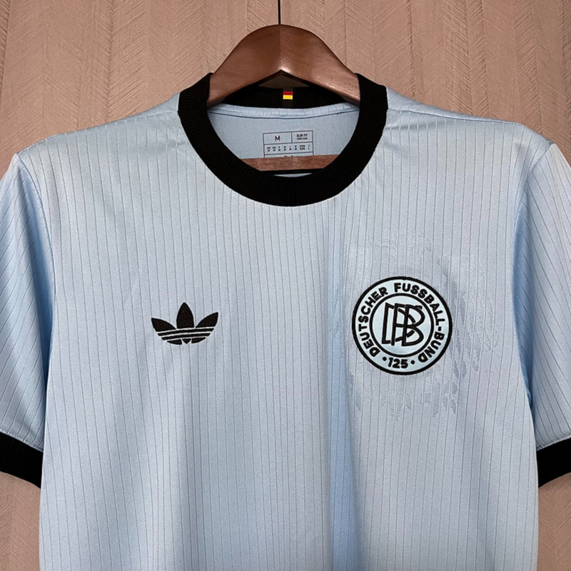 2025/26 Germany 125th Anniversary Blue Jersey Fan Version