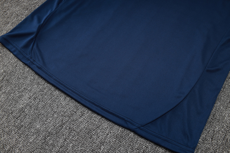 24/25 Real Madrid Royal blue Training Set Shirt and Shorts