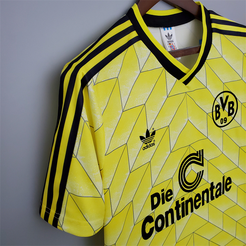 Retro Dortmund 1988 Home jersey Fan Version
