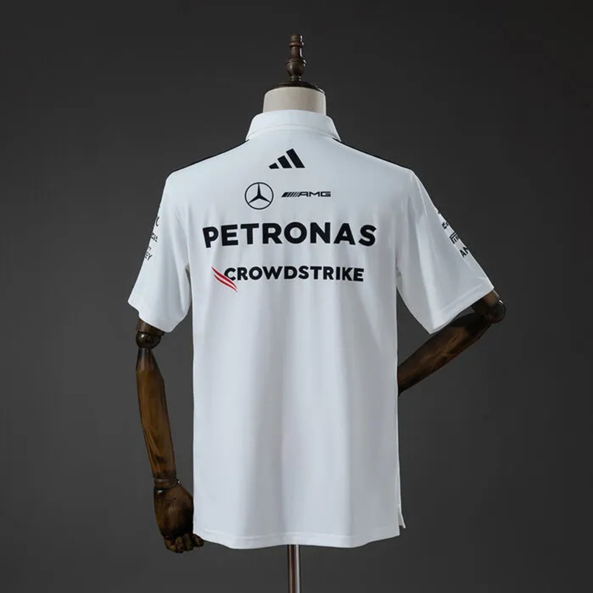 F1 Racing Mercedes-AMG 2026 White Polo