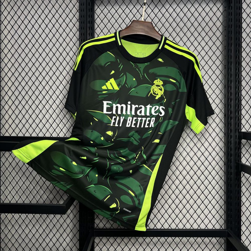 24/25 Real Madrid Green and black special edition Jersey Fan Version