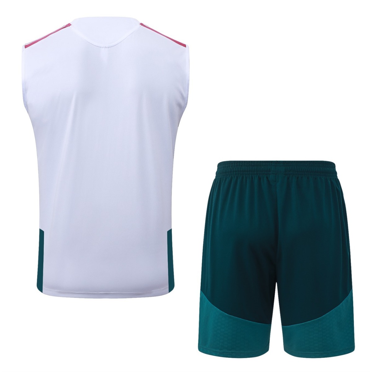 2026 Real Madrid White Training Set Shirt and Shorts