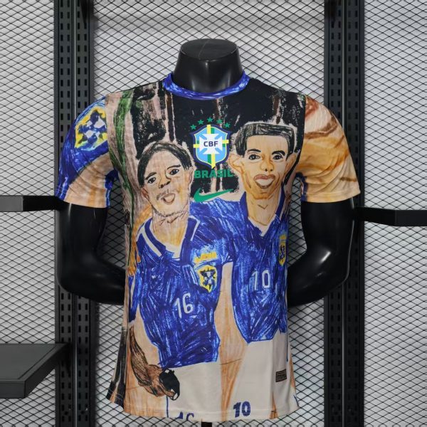 2026 Brazil Special Edition Graffiti Jersey Player Version