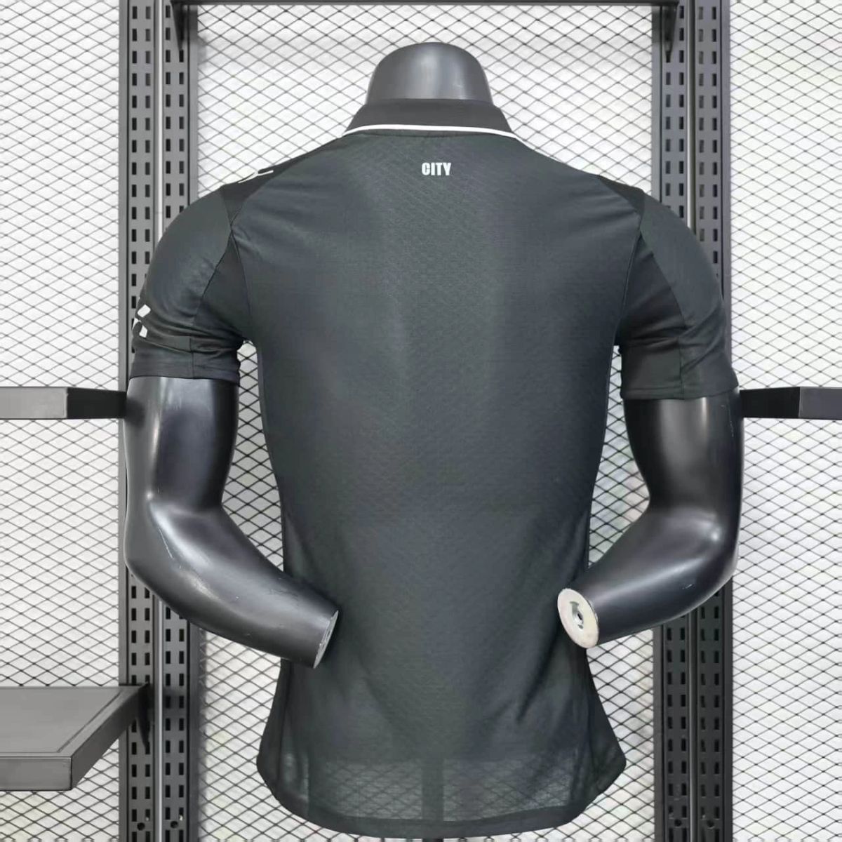 2025/26 Manchester City Away Black jersey Player Version